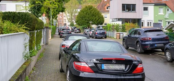 Parken in Handschuhsheim 